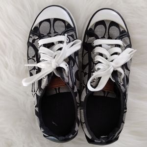 Coach Sneakers, Size 5.5